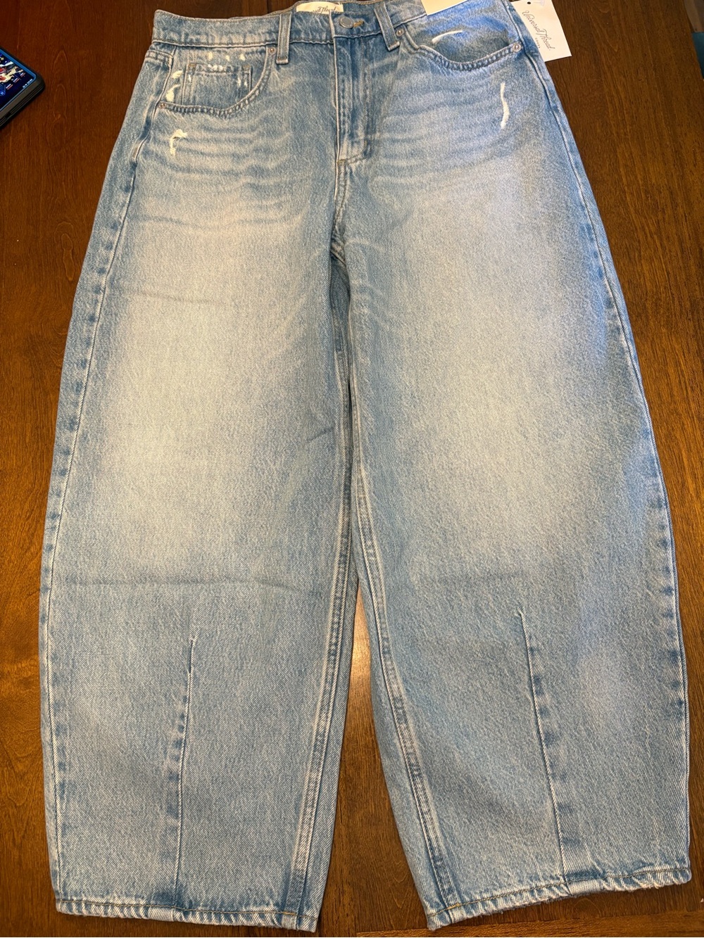 Universal Thread Light Blue Wide Leg Denim Jeans